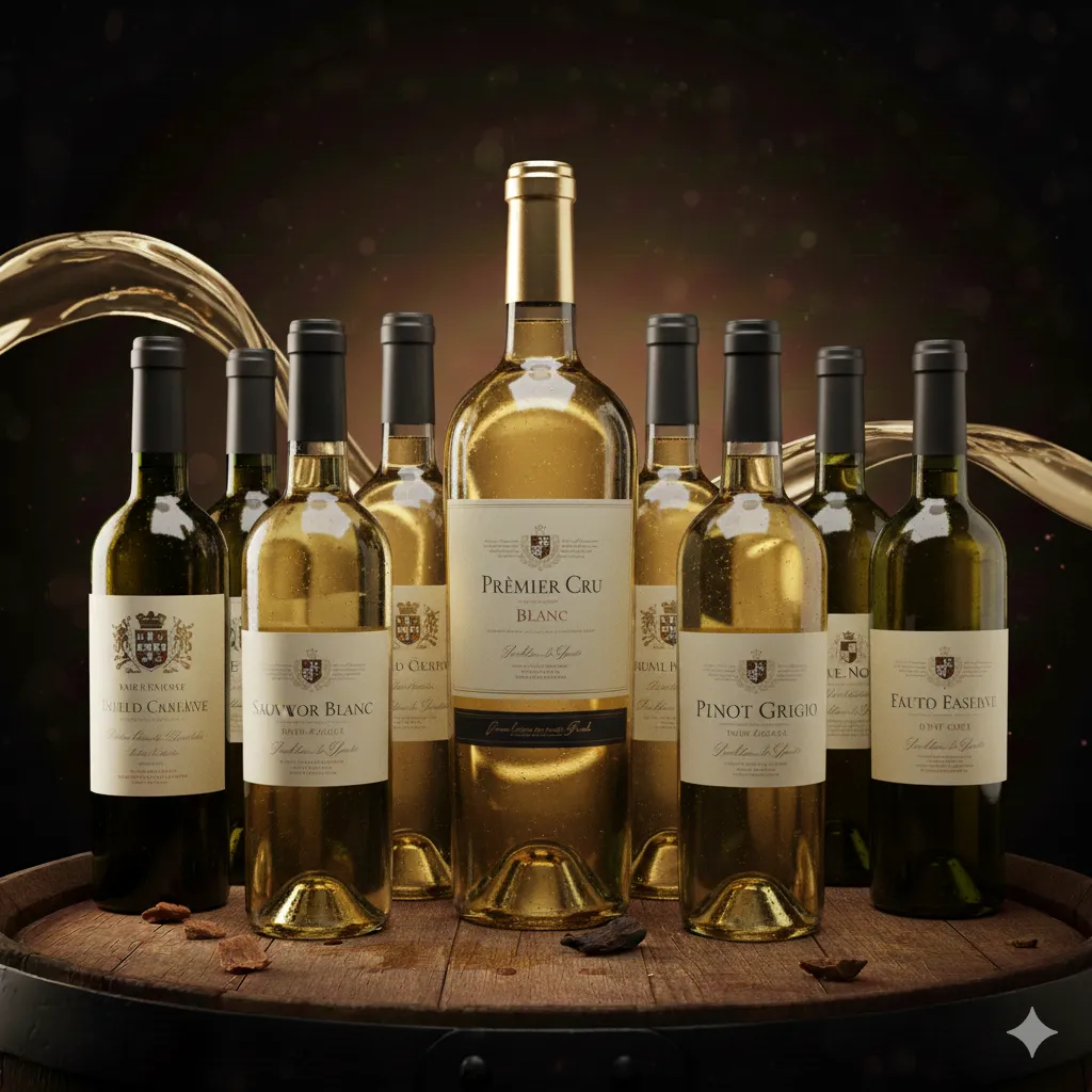 Fine white wine collection at University Liquor & Wine Murfreesboro